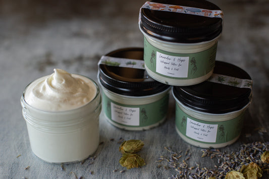 Lavender & Hops Whipped Tallow for Hands & Feet